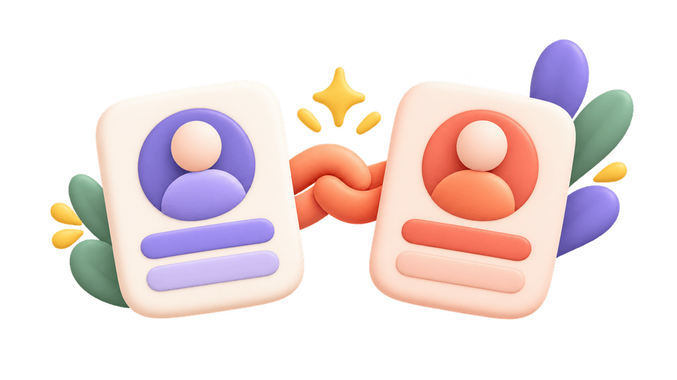 Matched to a specialist tutor tutoring process illustration