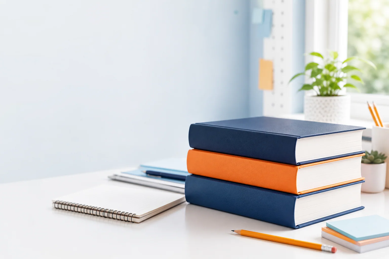Books and study materials for exam preparation